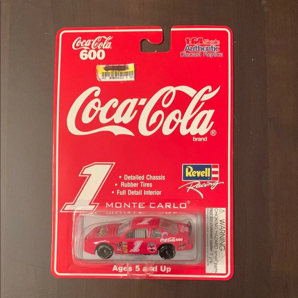 Coca-Cola Red Monte Carlo Collectible Die Cast Car Vintage 🆕